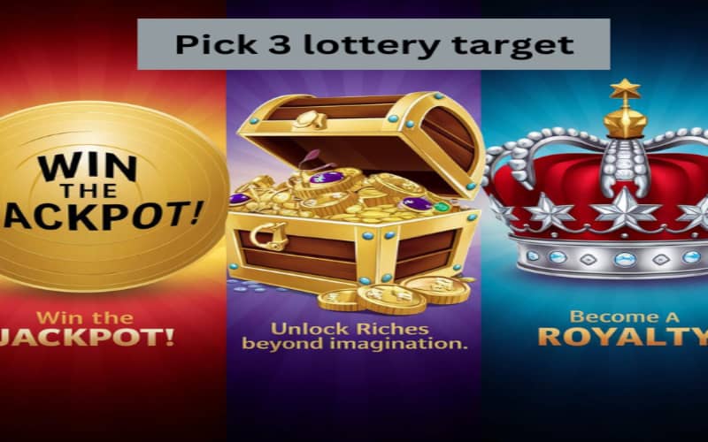 pick 3 lottery target play