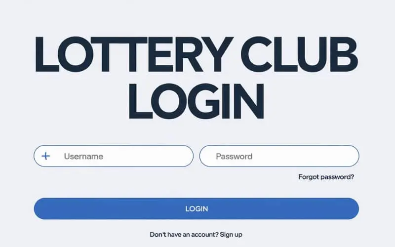 lottery club login