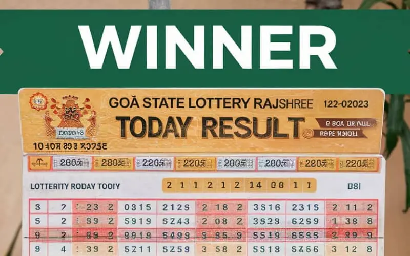 goa state lottery rajshree today result