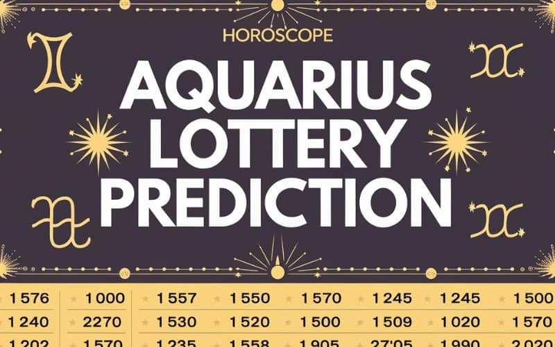 aquarius lottery prediction